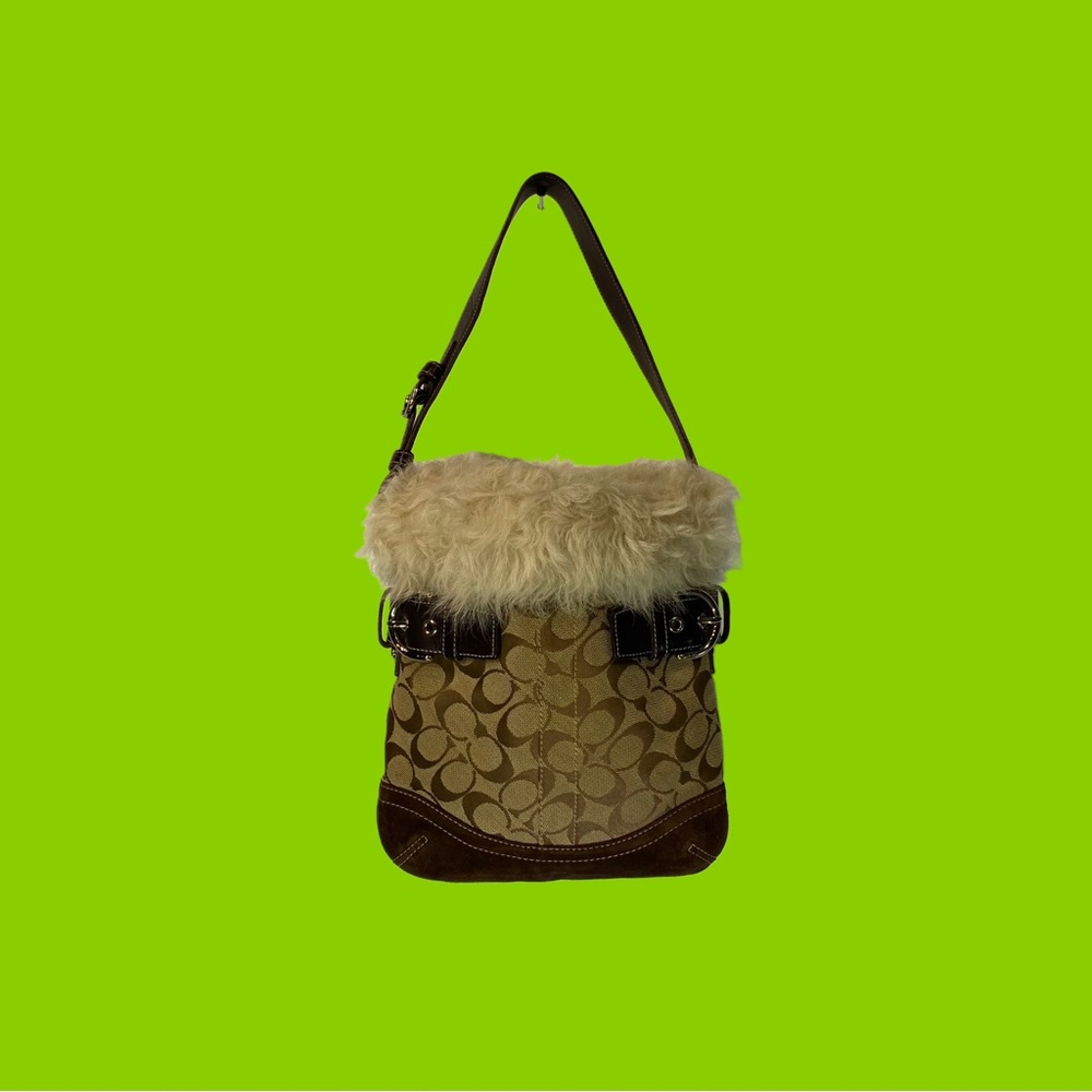 vintage coach shoulder bag